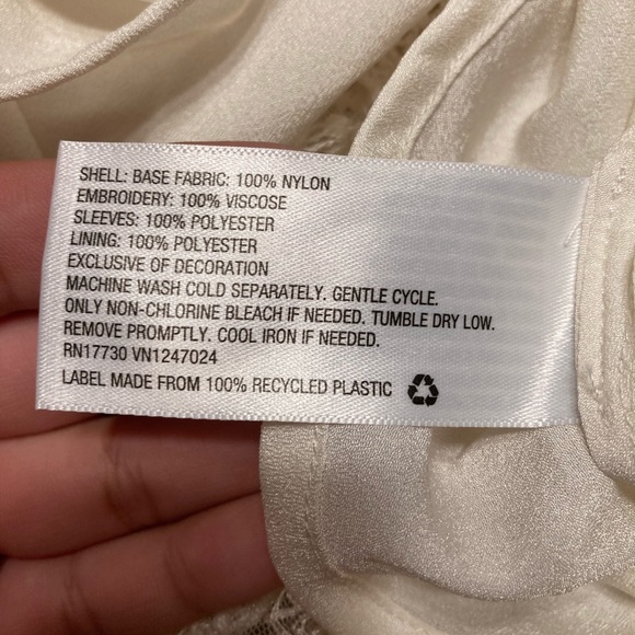 Alexis for Target Lace Cut out Dress White Long Sleeves  Size 3X NWT - Picture 7 of 9